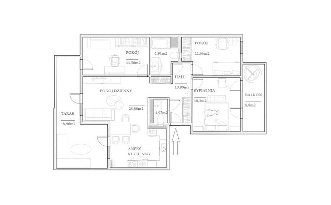 Apartament Rzeszów Rzeszów - zdjęcie 18