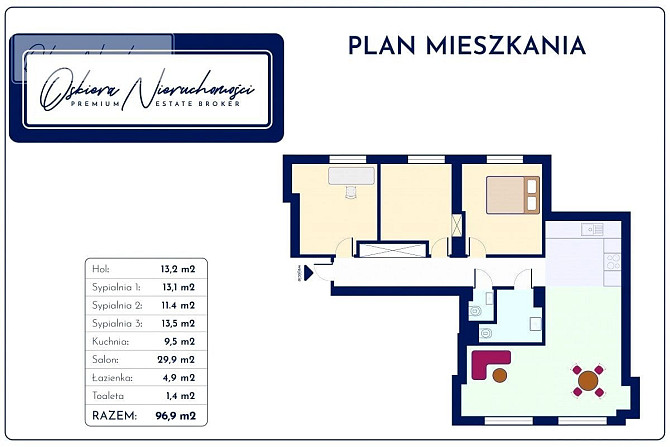 Mieszkanie, ul. Żytnia Warszawa - zdjęcie 5